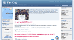 Desktop Screenshot of issfanclub.com